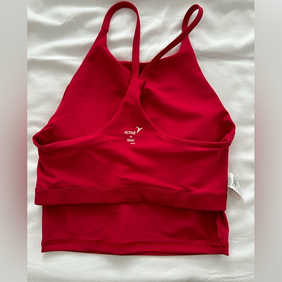 Old Navy Active Red High Neck Crop Tank XS - Picture 5 of 5
